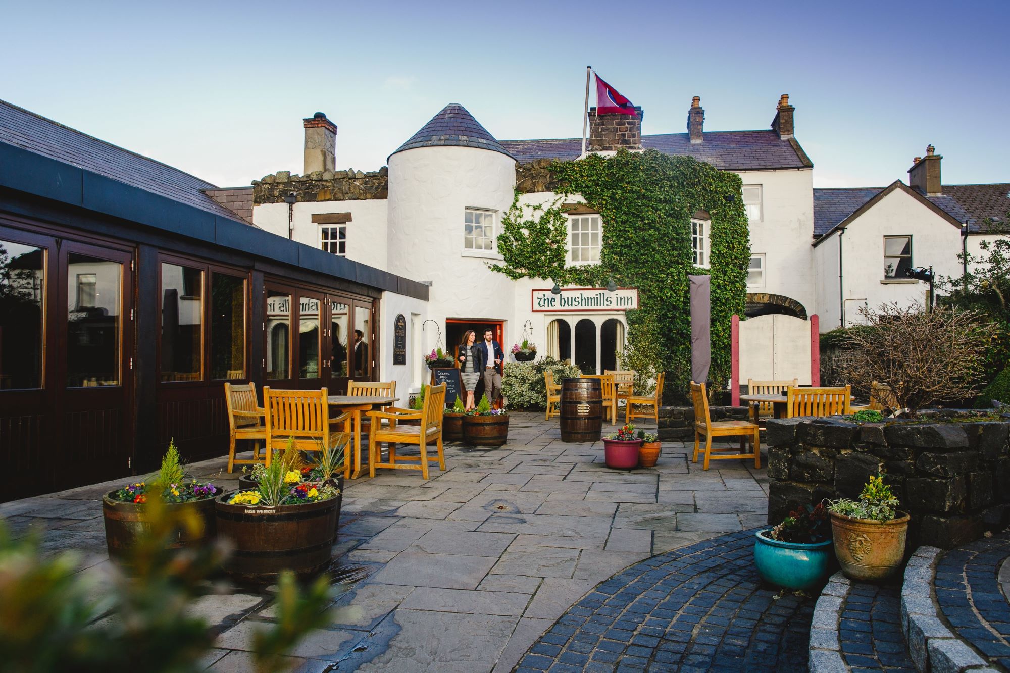 Bushmills inn courtyard irelandsbluebook